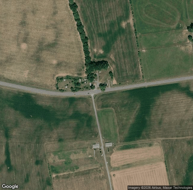 Aerial view of Glade Valley Farms and Corn Maze in Frederick, MD